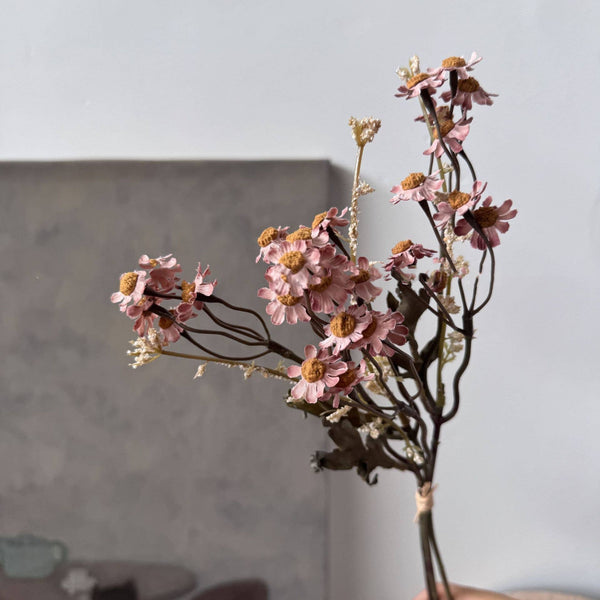 13" TALL FAUX DRIED DAISIES BUNCH
