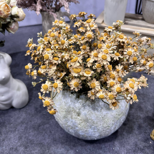 13" TALL FAUX DRIED DAISIES BUNCH