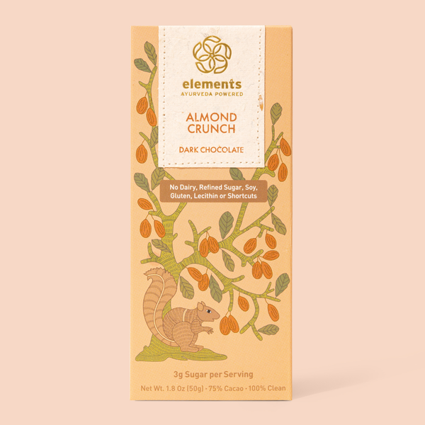 ALMOND CRUNCH 75% DARK CHOCOLATE