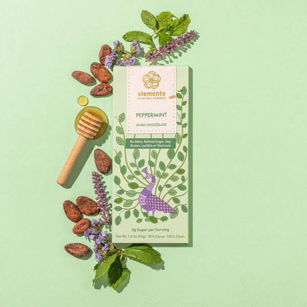 PEPPERMINT 70% DARK CHOCOLATE