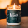 CABIN - WOOD TOP CANDLE