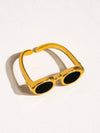 DEAN 18K GOLD SUNGLASSES RING