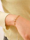 MADELEINE NON-TARNISH PETITE HEART CHAIN BRACELET