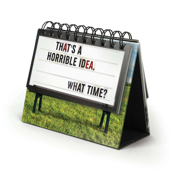 THE DAILY MARQUEE - DESKTOP FLIPCHART
