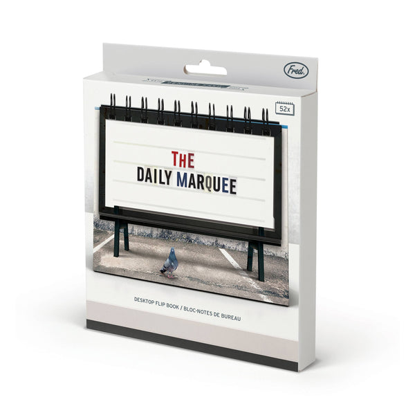 THE DAILY MARQUEE - DESKTOP FLIPCHART