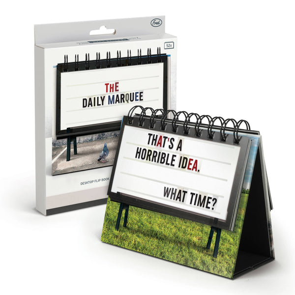 THE DAILY MARQUEE - DESKTOP FLIPCHART