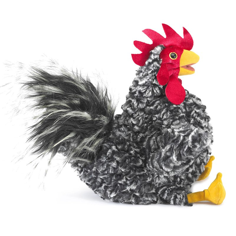 BARRED ROCK ROOSTER PUPPET
