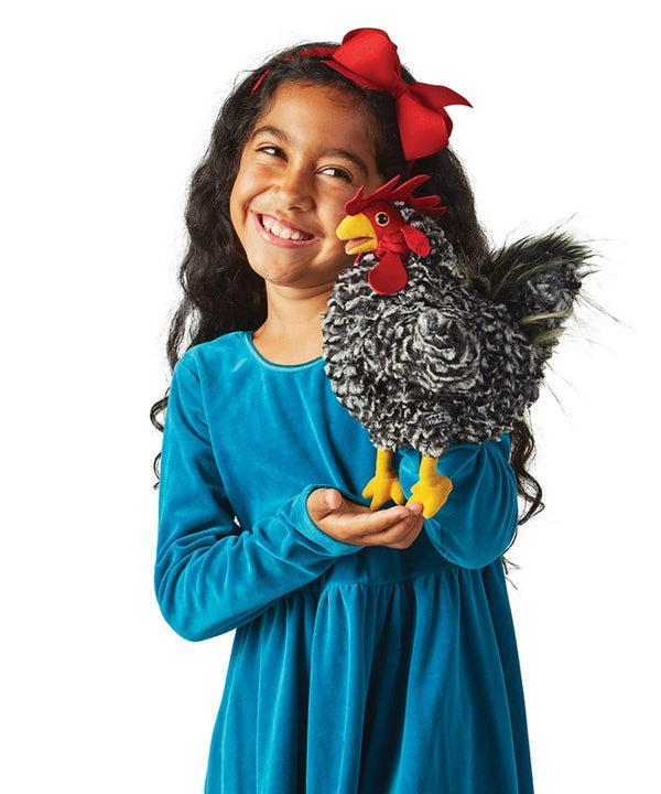 BARRED ROCK ROOSTER PUPPET