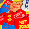FRENCH FRIES HEART STICKER // FOODIE COOKING CHEF GIFTS