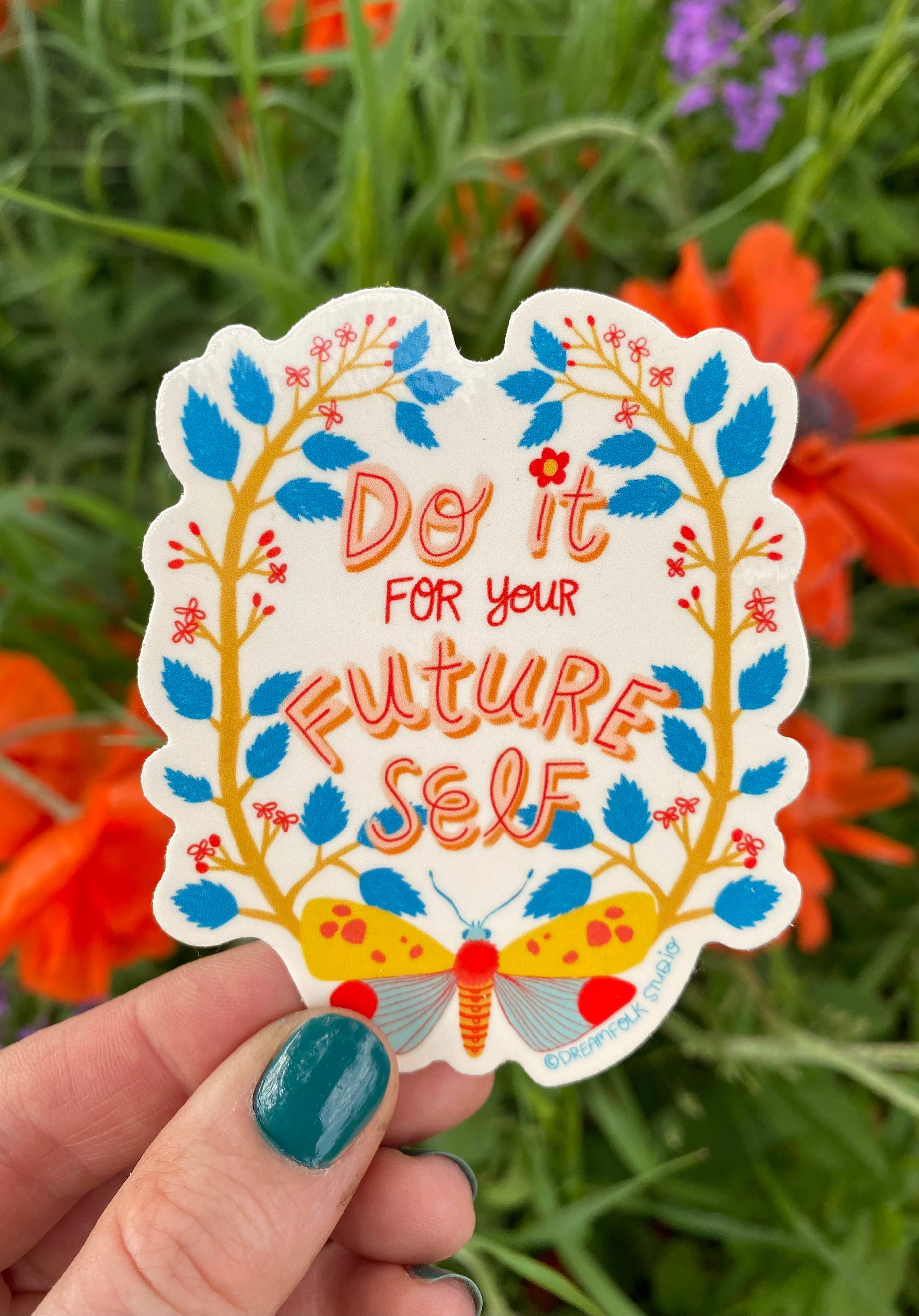FUTURE SELF STICKER - MENTAL HEALTH/ENCOURAGEMENT