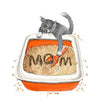 CAT MOM SHIT MOTHERS DAY CARD