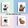 STINKY PROUD SKUNK GRADUATION CARD
