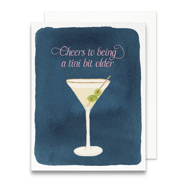 A TINI BIT OLDER BIRTHDAY GREETING CARD