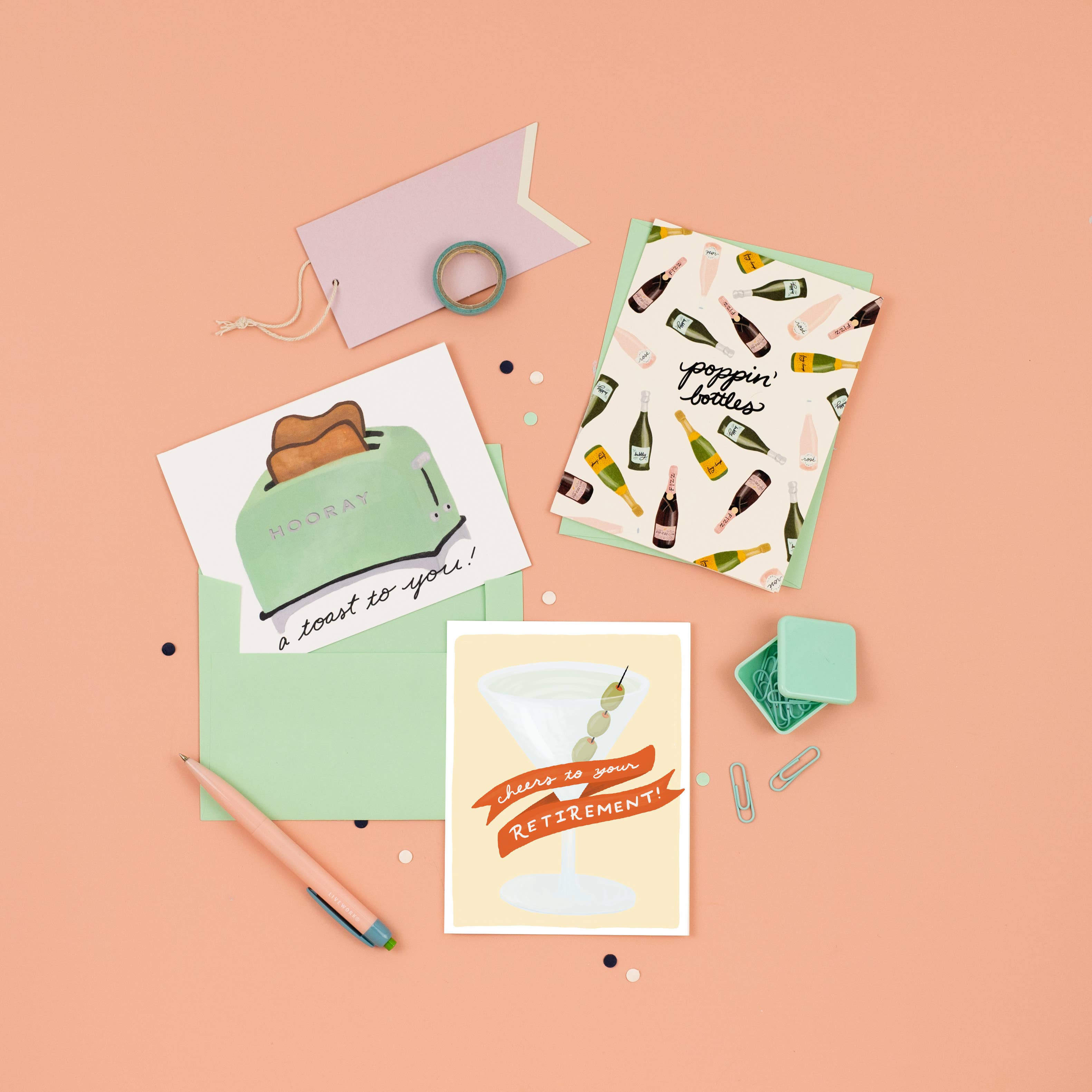 RETIREMENT MARTINI | HAPPY RETIREMENT CARD