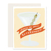 RETIREMENT MARTINI | HAPPY RETIREMENT CARD