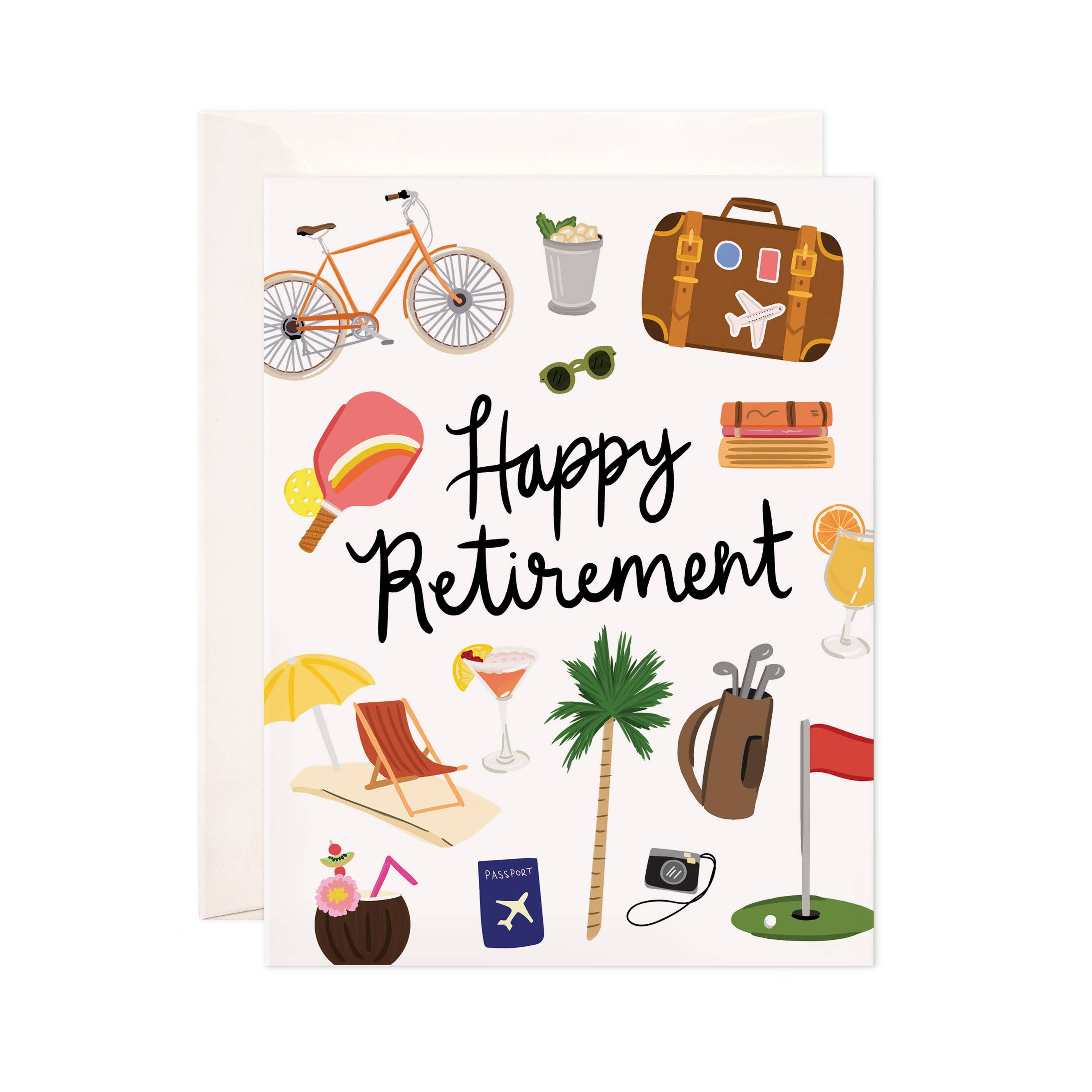 HAPPY RETIREMENT GREETING CARD