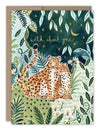 LEOPARD COUPLE ANNIVERSARY CARD