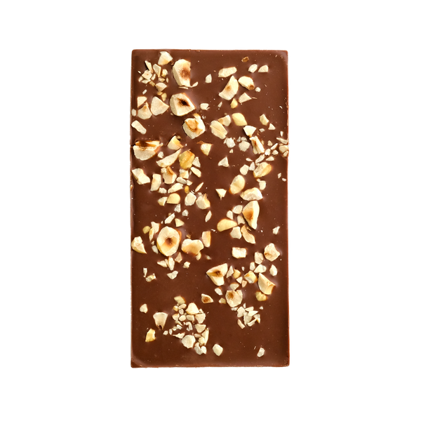 ROASTED HAZELNUT MILK CHOCOLATE BAR