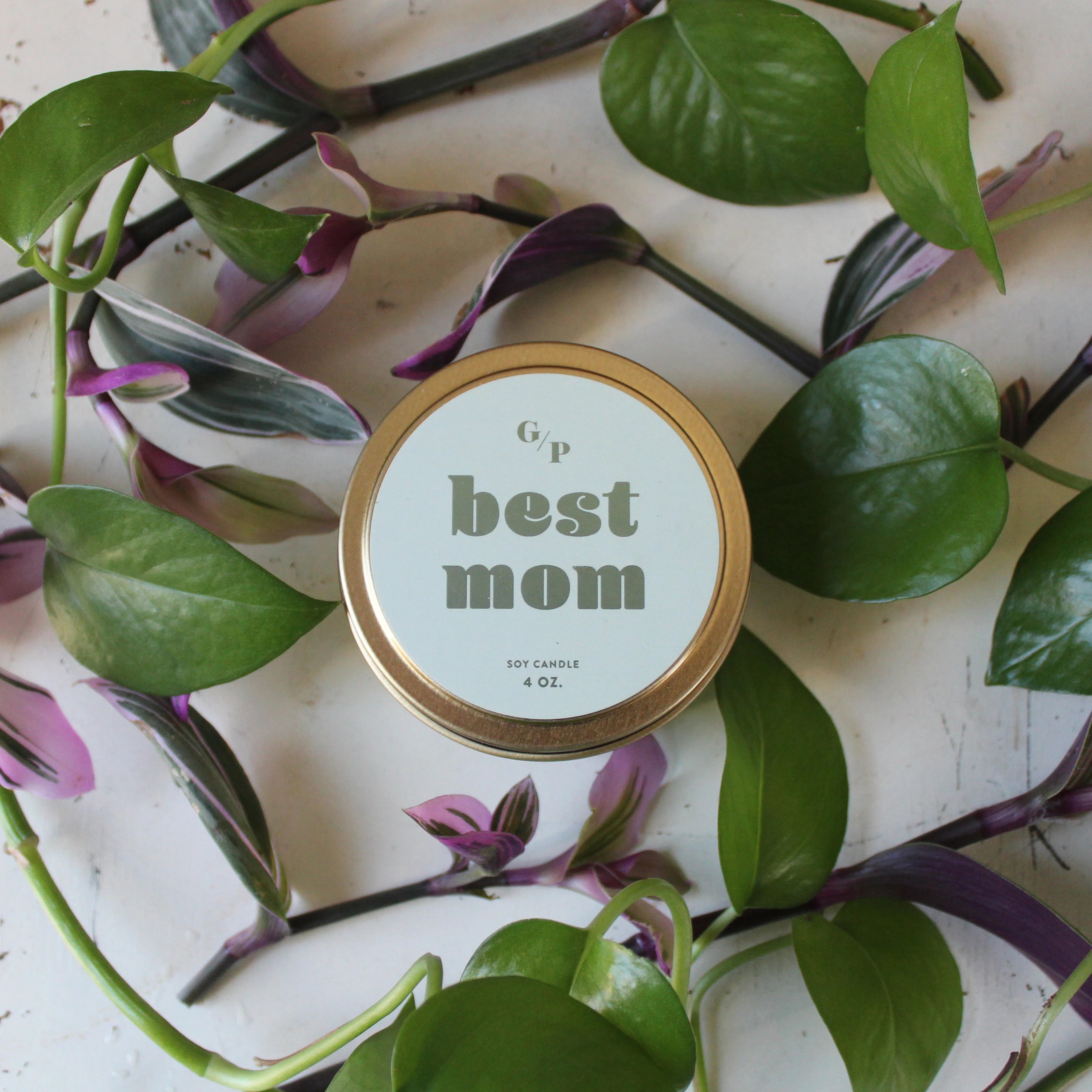 BEST MOM 4 OZ. CANDLE TIN