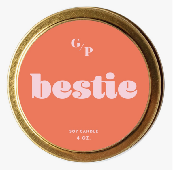 BESTIE 4 OZ. CANDLE TIN