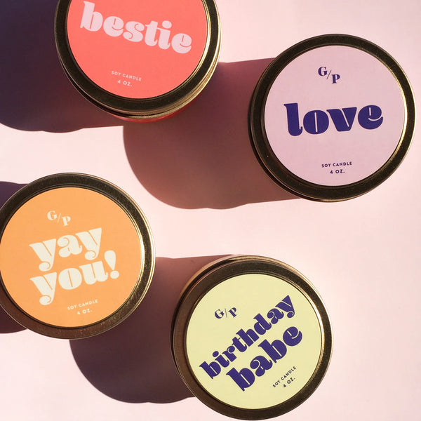 BIRTHDAY BABE 4 OZ. CANDLE TIN