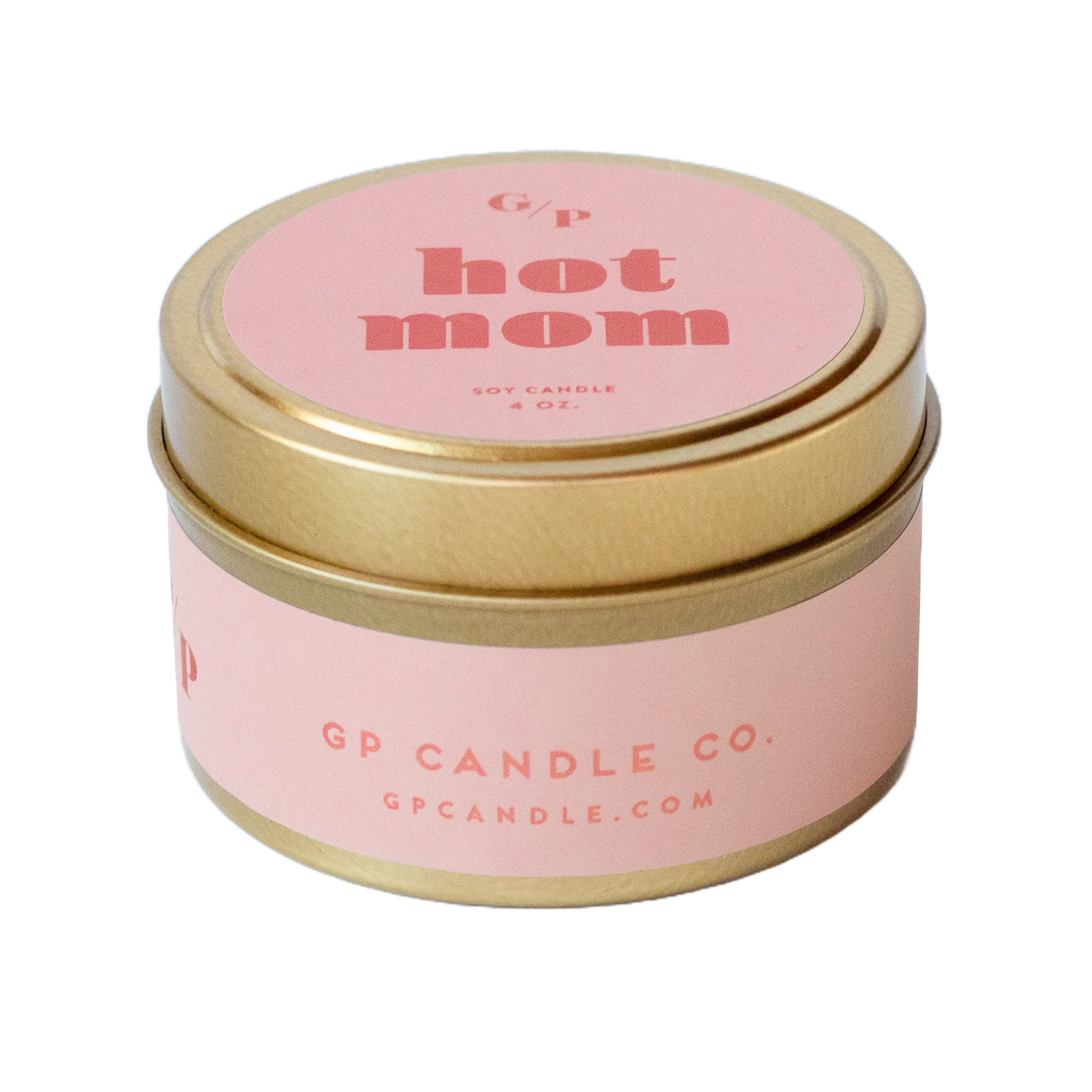 HOT MOM 4 OZ. CANDLE TIN