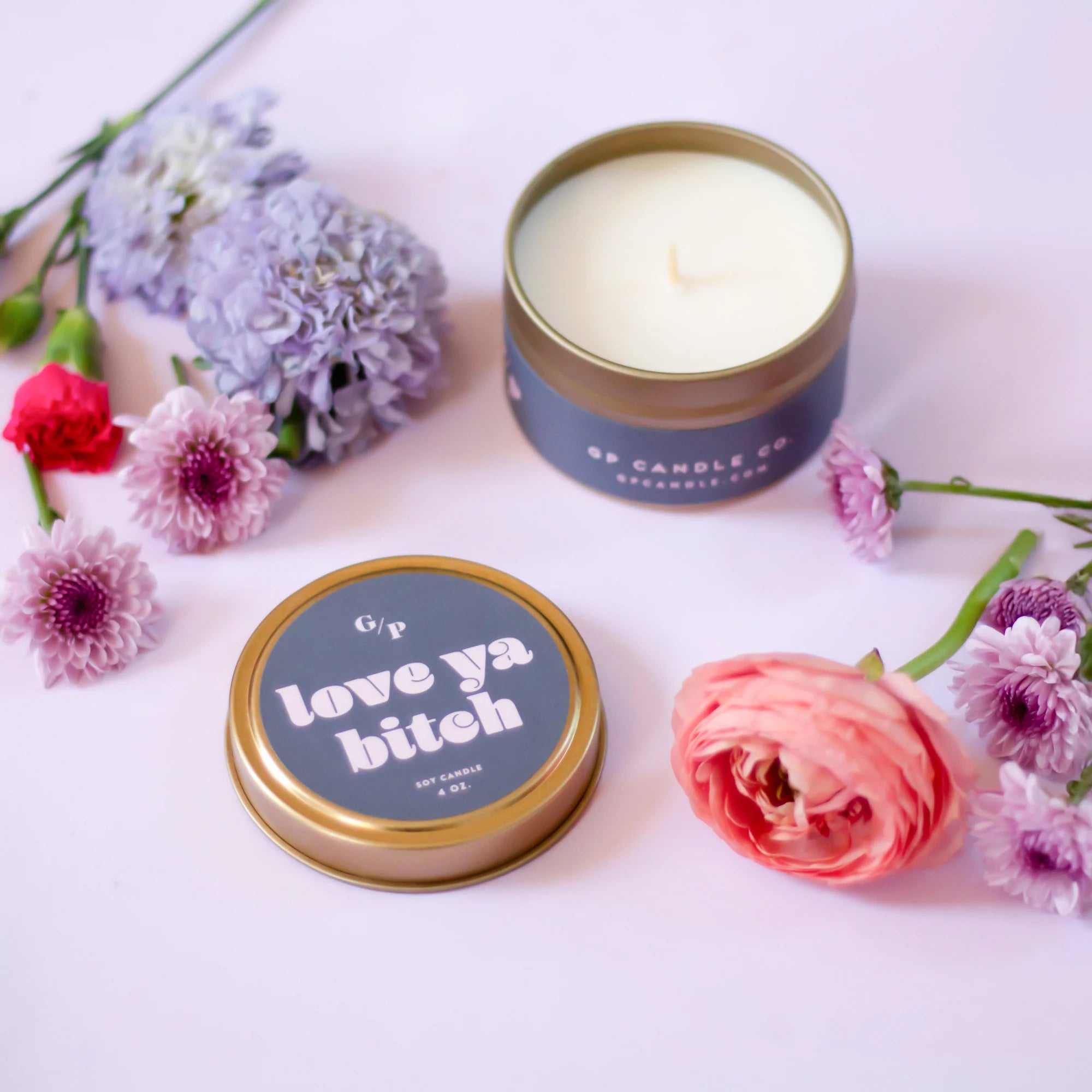 LOVE YA BITCH 4 OZ. CANDLE TIN