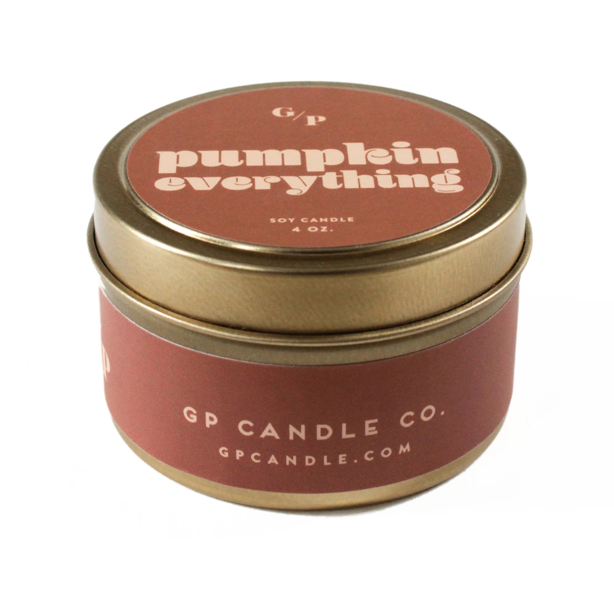 PUMPKIN EVERYTHING 4 OZ. CANDLE TIN