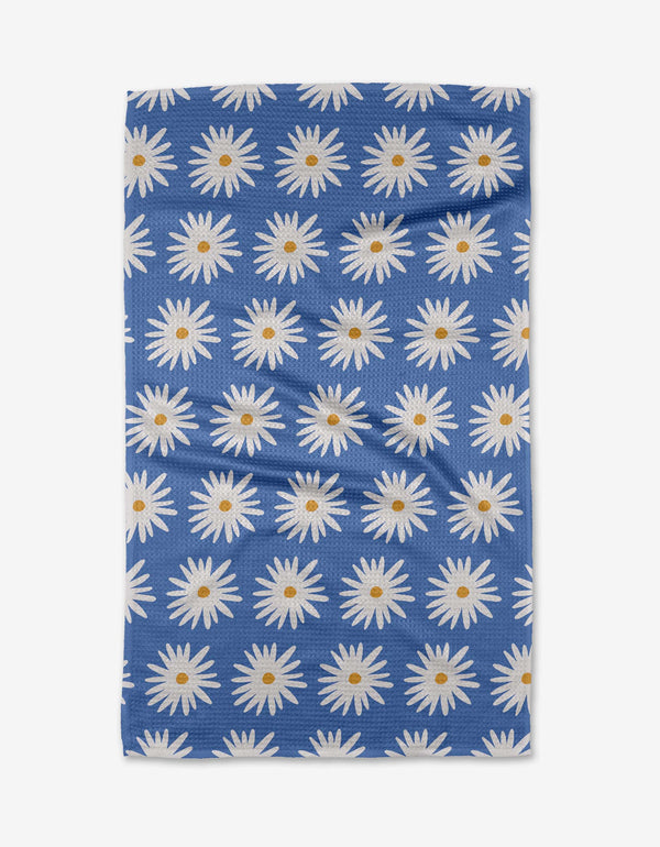 BLUE DAISIES TEA TOWEL