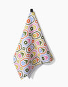 PETAL PATCHWORK TEA TOWEL