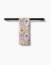 PETAL PATCHWORK TEA TOWEL