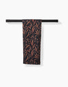 VINTAGE GRASS BLACK KITCHEN TEA TOWEL