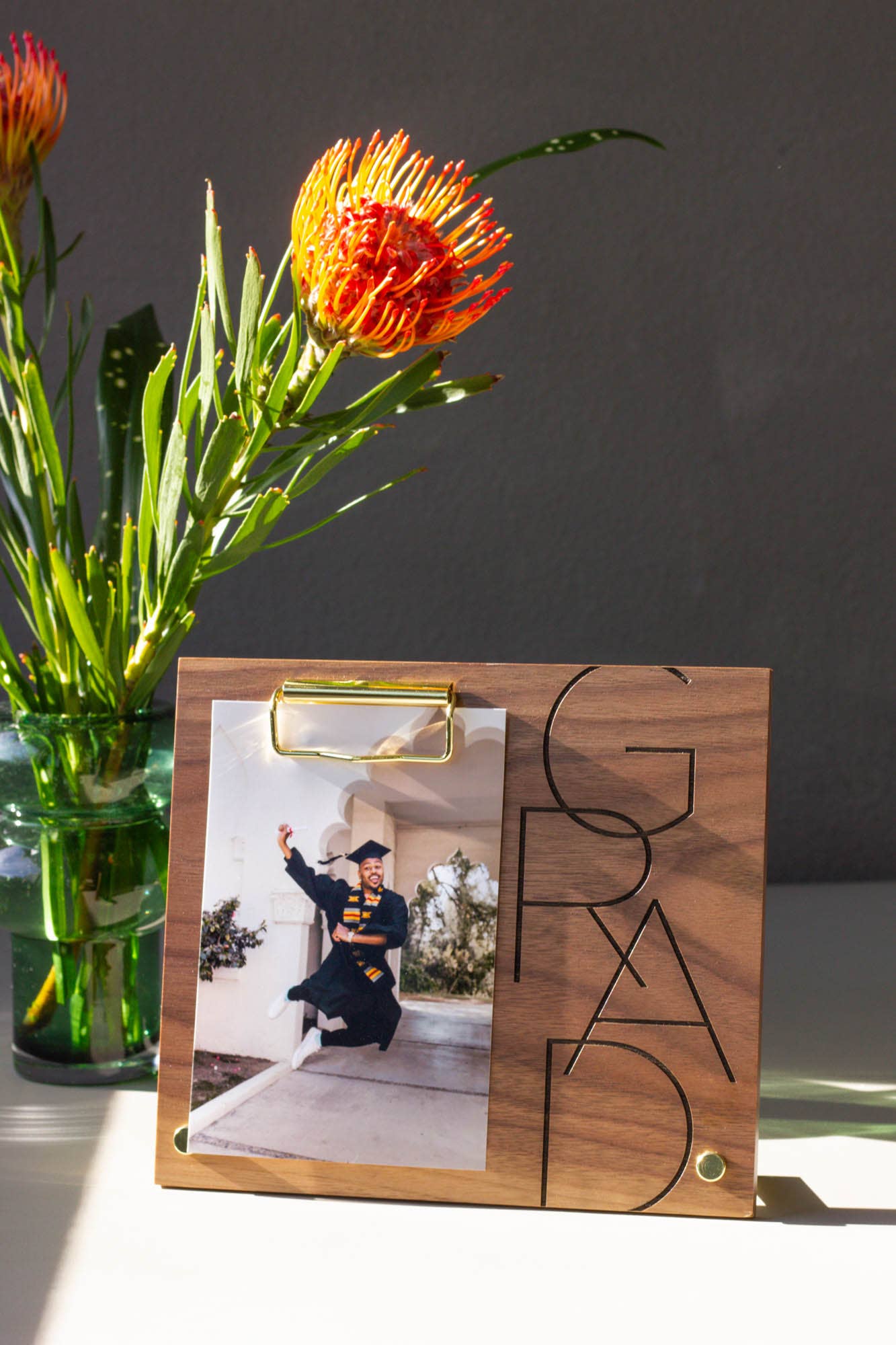 REDUCED-MODERN GRAD WOOD FRAME