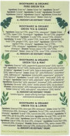 HAMPSTEAD ORGANIC GREEN TEA SELECTION PACK (20 TEABAGS)