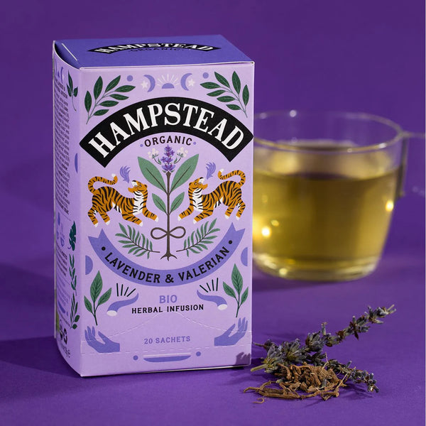 HAMPSTEAD ORGANIC LAVENDER & VALERIAN (20 TEABAGS)