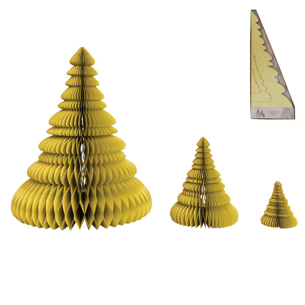 HONEYCOMB RECYCLED PAPER FOLDING TREE