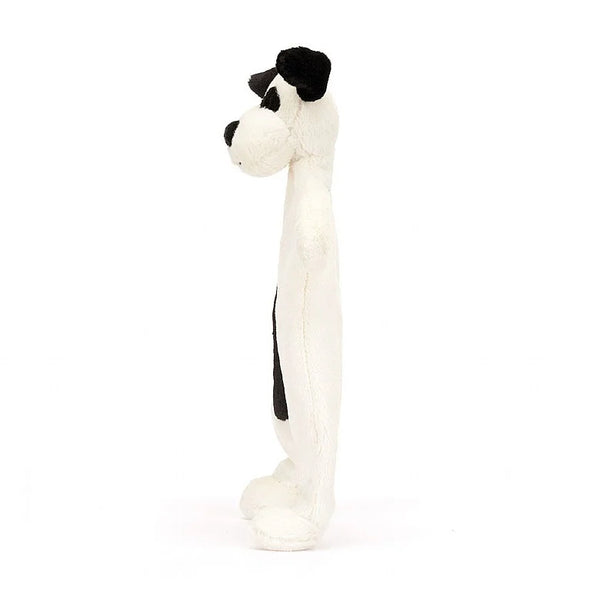 BASHFUL BLACK & CREAM PUPPY COMFORTER BLANKET