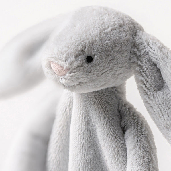 BASHFUL GREY BUNNY COMFORTER