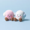 AMUSEABLES TOASTIE PINK AND WHITE MARSHMALLOWS