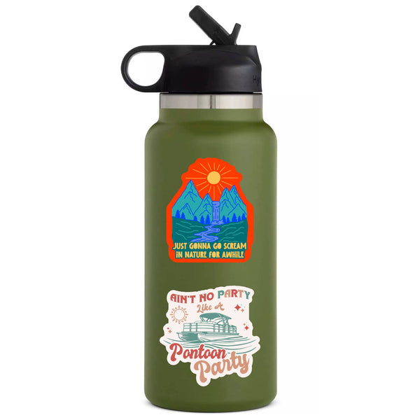 GONNA SCREAM IN NATURE STICKER