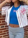 BLUE CROPPED "PHIGHTINS" PHILLY TANK