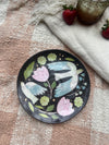 FOLKLORE BIRDS MELAMINE SALAD PLATE