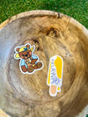 DE POPSICLE STICKER