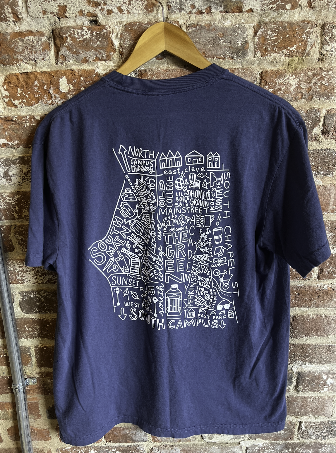 NEWARK MAP TEE
