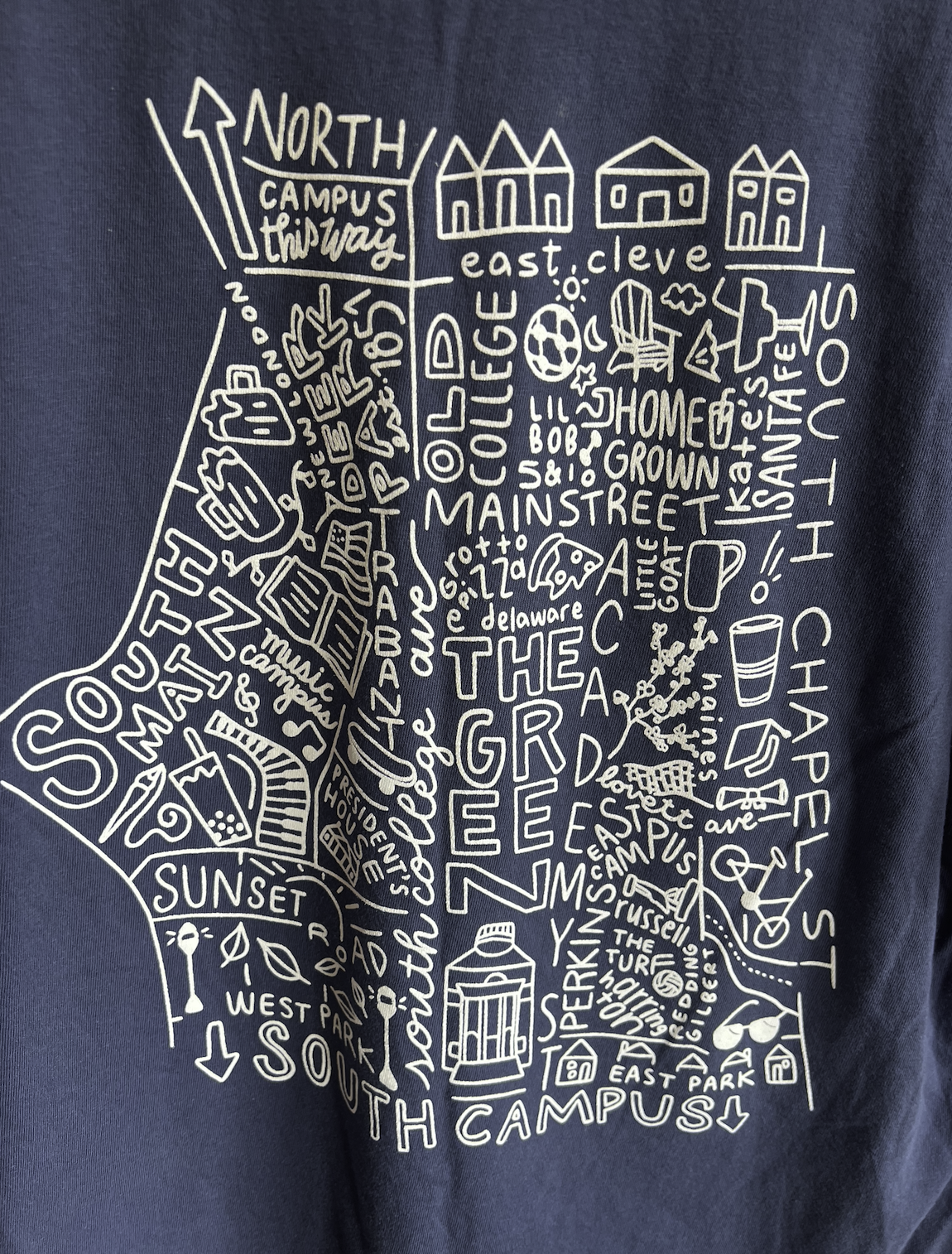 NEWARK MAP TEE