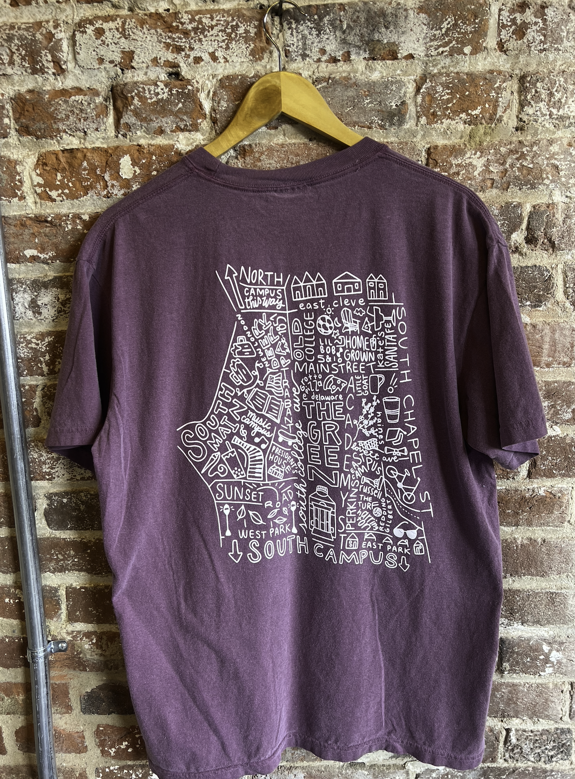 NEWARK MAP TEE