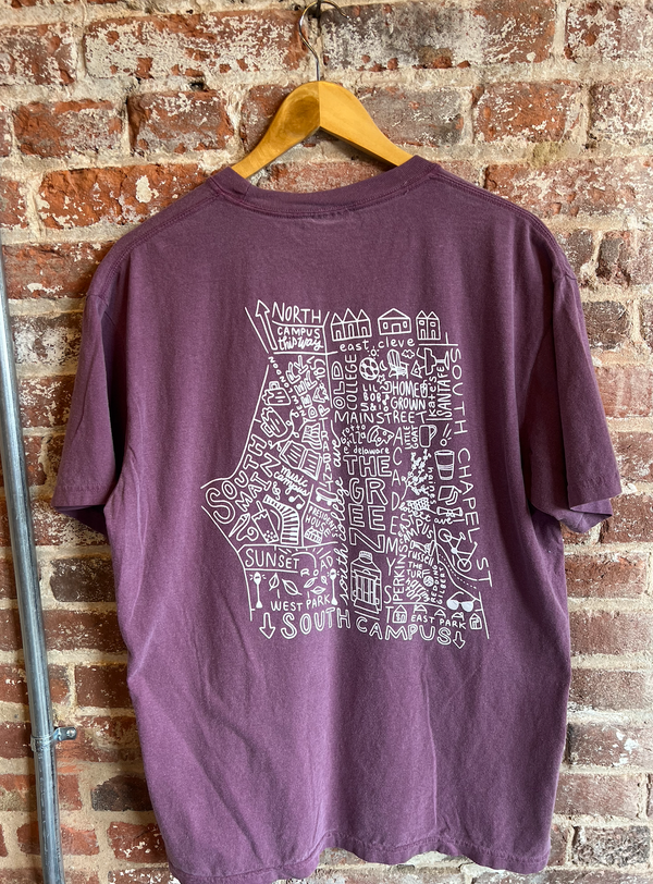 NEWARK MAP TEE