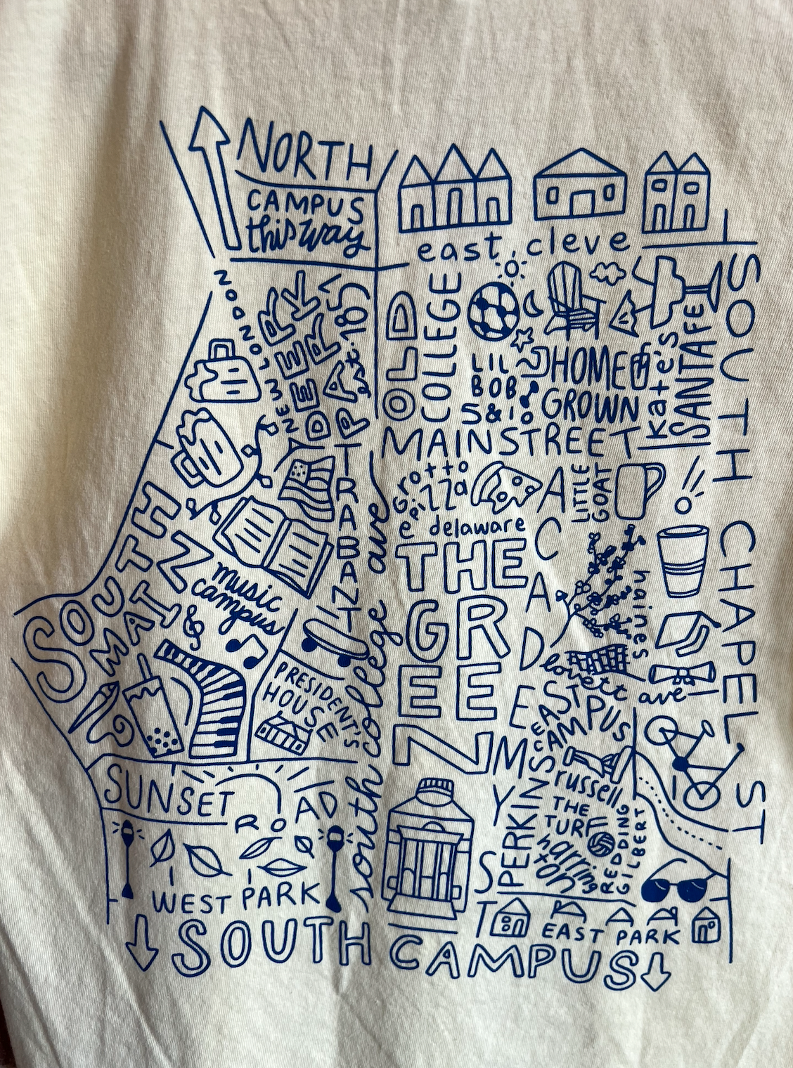 NEWARK MAP TEE