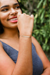 MORSE CODE BAR BRACELETS