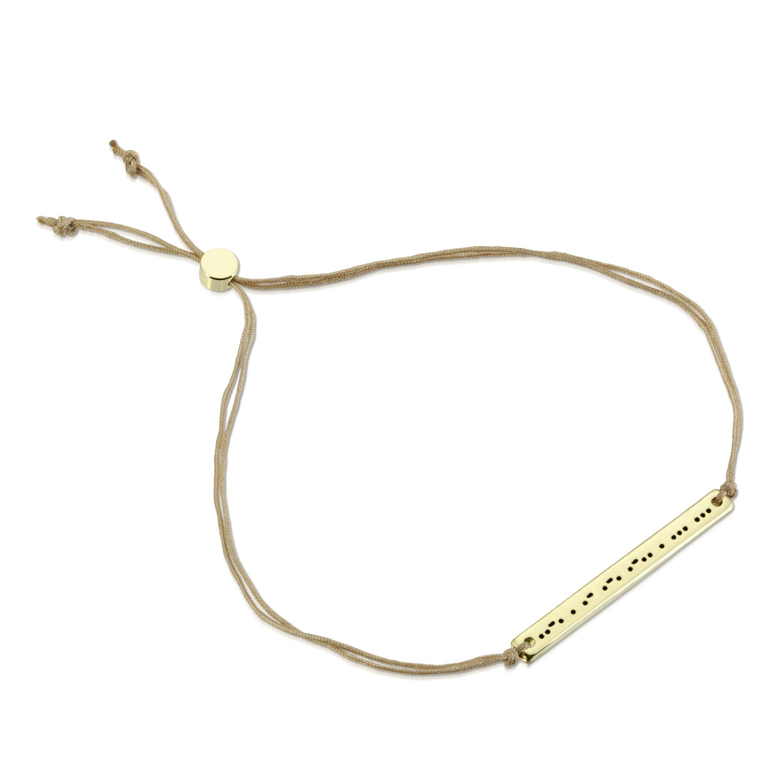 MORSE CODE BAR BRACELETS